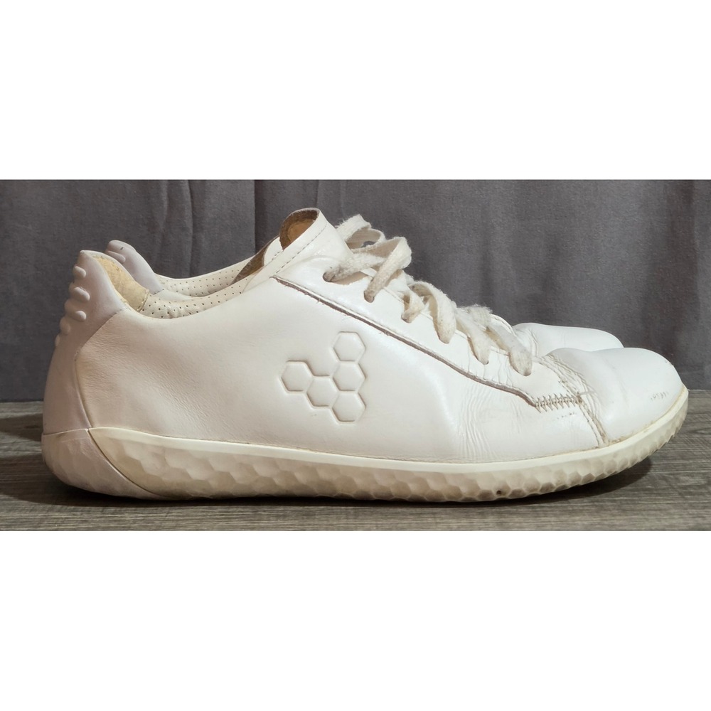 Vivobarefoot Geo Court Leather Shoes Sneakers Womens 37 US 6 Barefoot Minimalist